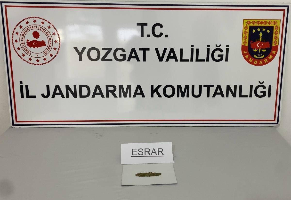 Yozgat İl Jandarma Komutanlığı, Uyuşturucu Ticaretine Darbe Vurdu