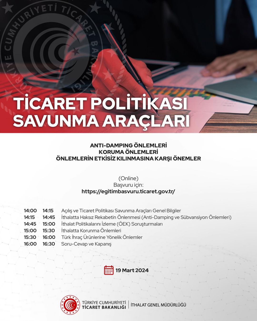 Ticaret Bakanlığı, yerli üreticileri korumak için eğitim programı başlatıyor.