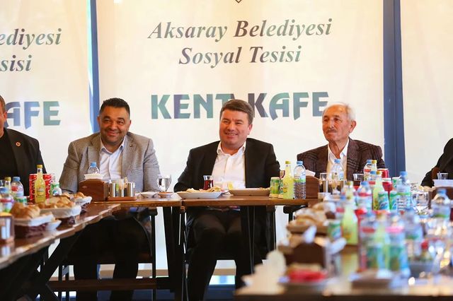 Aksaray Belediye Başkanı Evren Dinçer, STK Liderleriyle Bir Araya Geldi