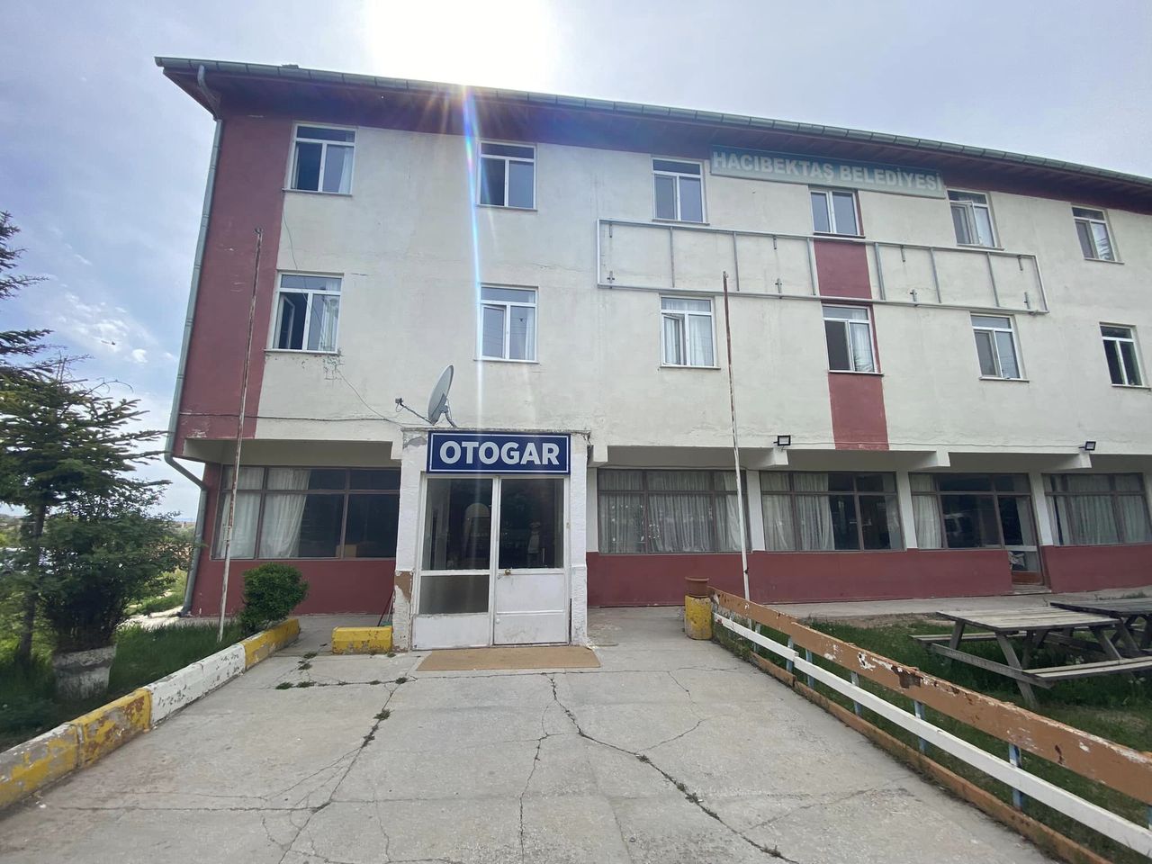 Hacıbektaş'ta Yeni Terminal Binasi Yapımının Tamamlanmasına Kadar Hizmet Edecek Geçici Çözüm