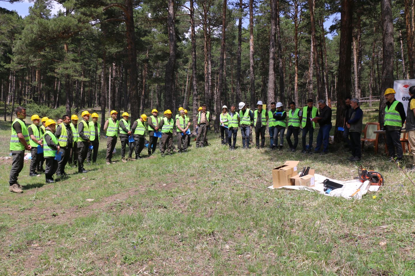 Kayseri Orman Bölge Müdürlüğü Üretim Tatbikatı Düzenledi