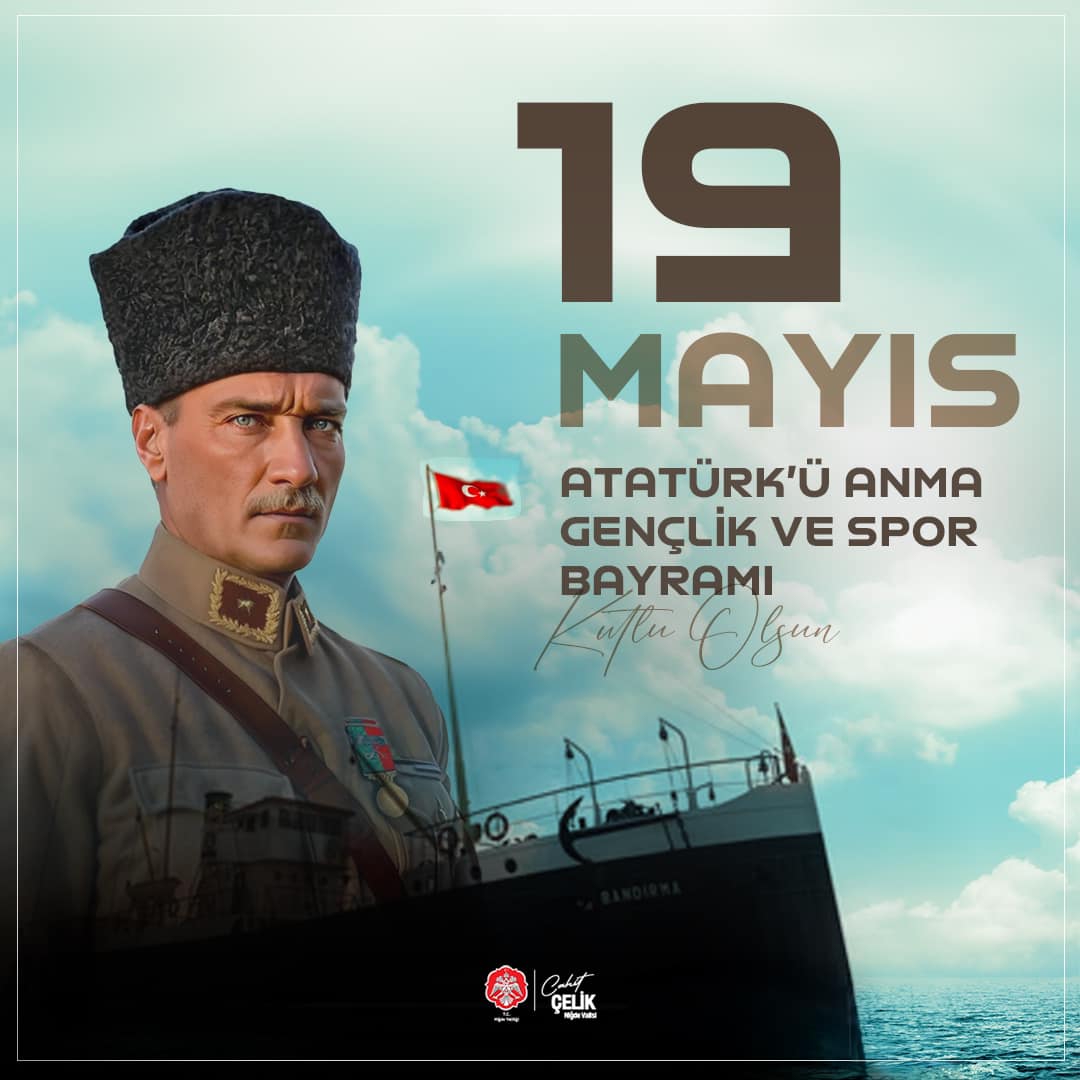 Niğde'de 19 Mayıs Atatürk’ü Anma, Gençlik ve Spor Bayramı Kutlandı