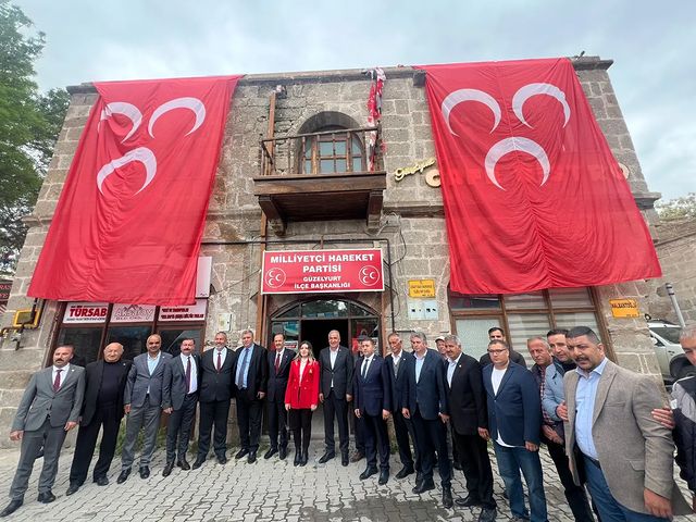 Aksaray MHP Milletvekili Ramazan Kaşlı Güzelyurt'ta Seçim Çalışmalarına Devam Ediyor