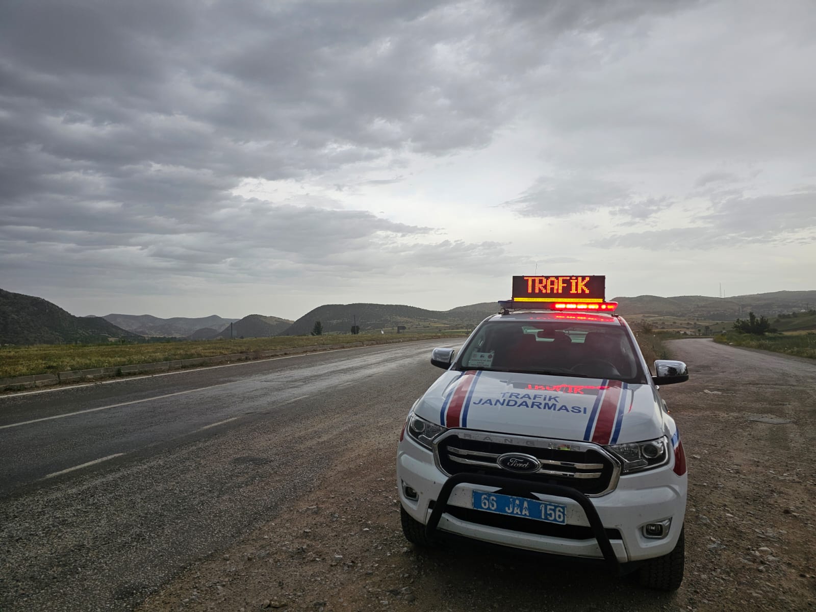 Yozgat İl Jandarma Komutanlığı'ndan Trafik Tedbirleri