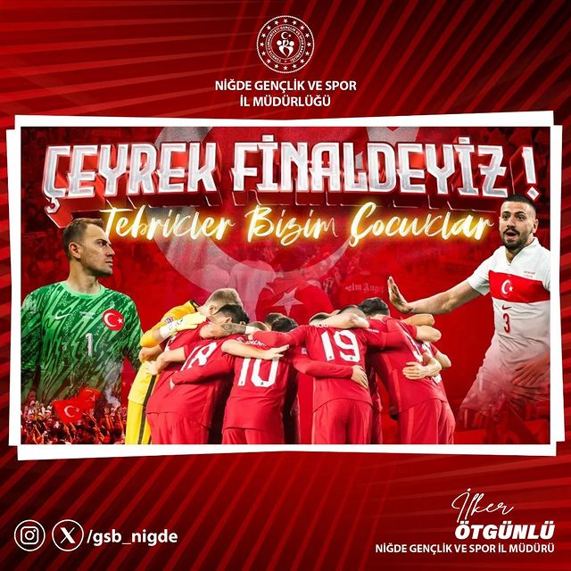 A Millî Futbol Takımımız, EURO2024’te Avusturya'yı 2-1 Yenerek Çeyrek Finale Yükseldi