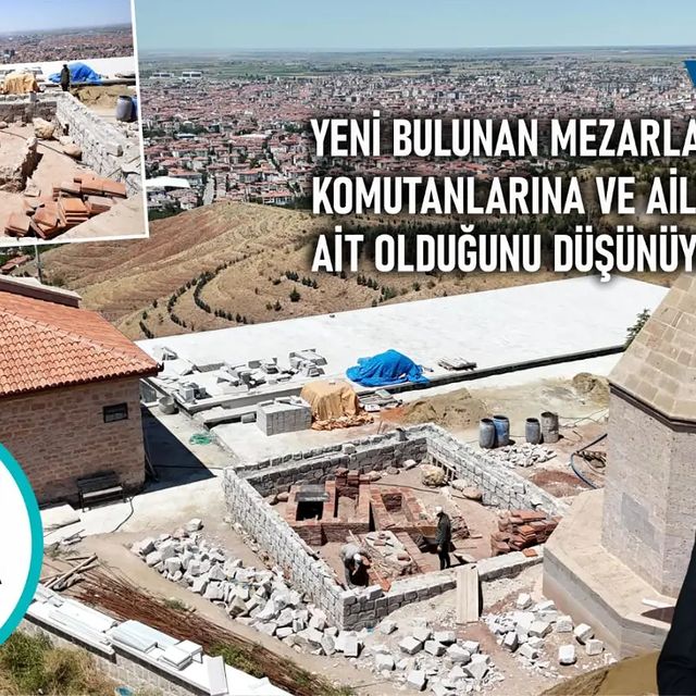 Selçuklu Hükümdarı 2. Kılıçarslan Türbesi ve Köşkünde Eski Mezarlar Bulundu