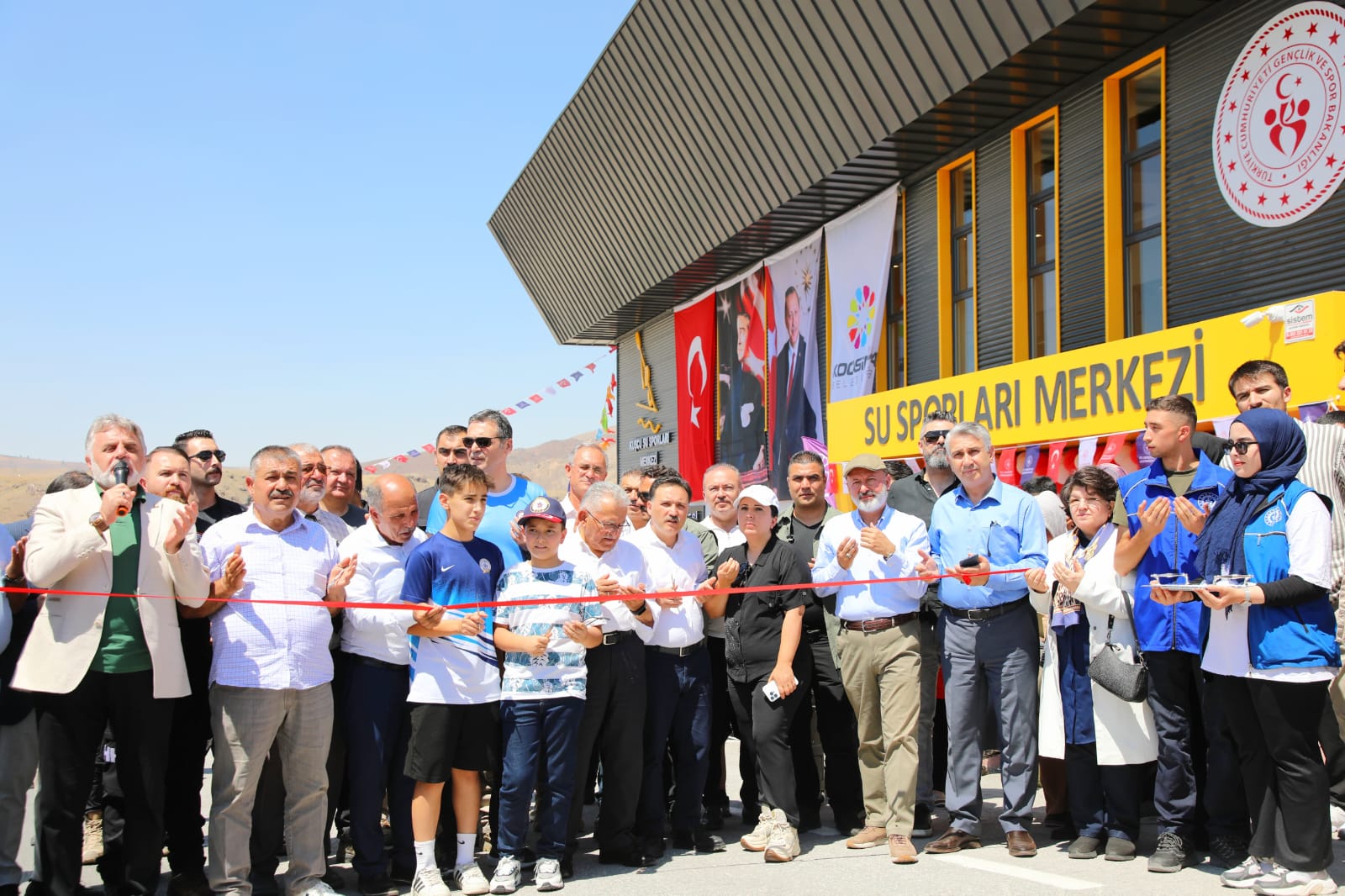 Valimiz Gökmen Çiçek, Yamula Barajı'nda Su Sporları Merkezi Açılışına Katıldı