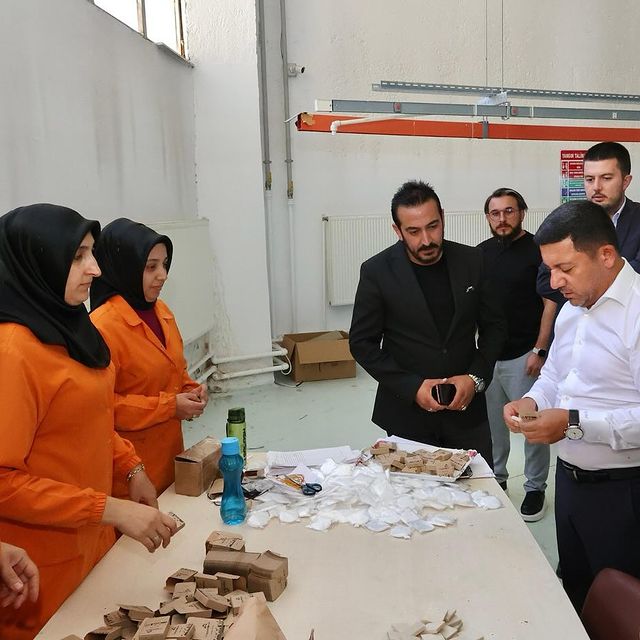 Nevşehir Belediye Başkanı, üretime başlanacak yeni ürünleri inceledi