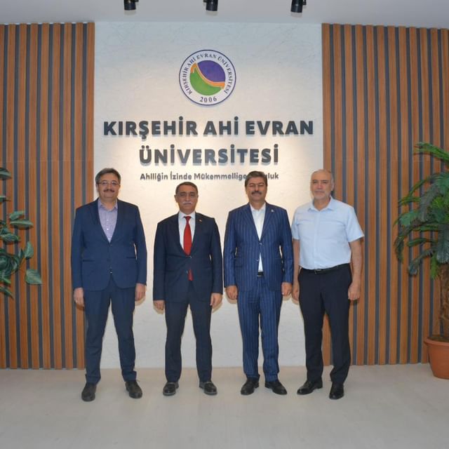 Ahi Evran Üniversitesi'nde Toplantı Gerçekleştirdi