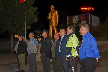 Nevşehir Emniyet Müdürü Ali Loğoğlu, Hünkâr Hacı Bektaş Veli Anma Etkinlikleri'nde denetim yaptı