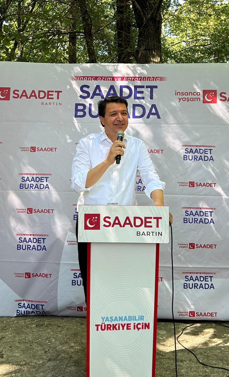 Saadet Partisi Milletvekili Mahmut Arıkan, Bartın'da Görüş Pikniği'ne Katıldı