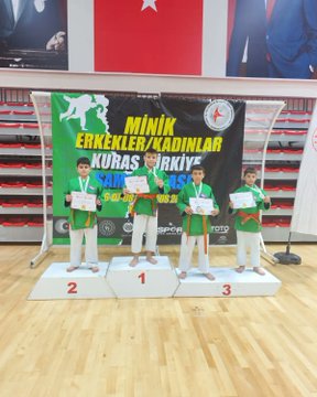 Minikler Judo Kuraş Türkiye Şampiyonası'nda Kırşehirli Sporcular Büyük Başarı Elde Etti