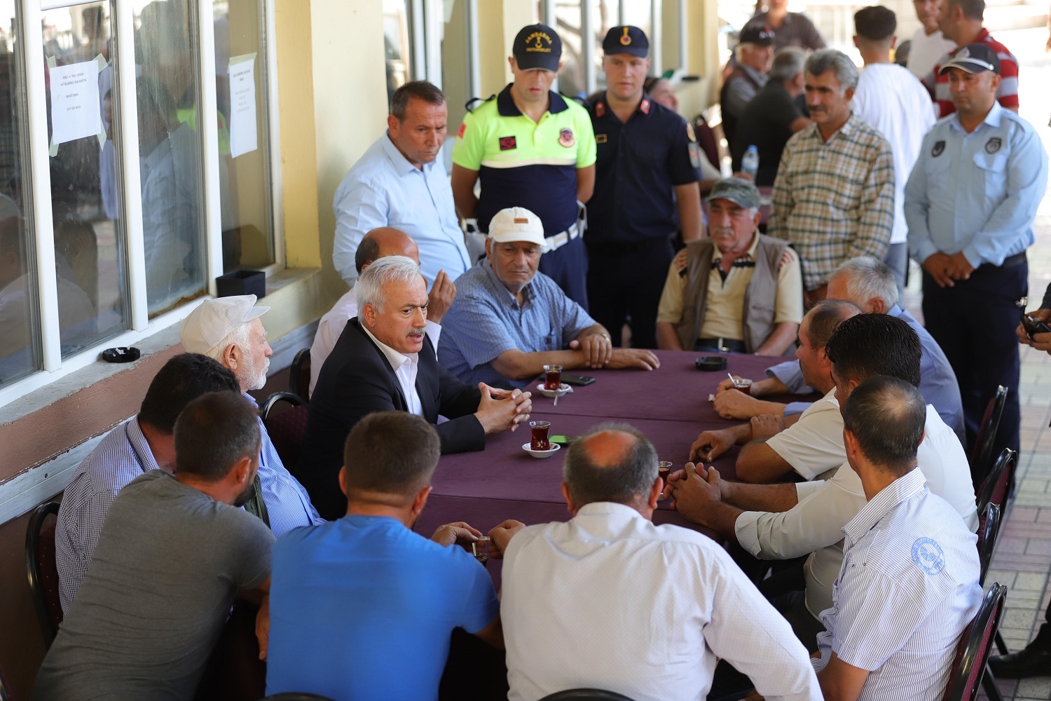 Aksaray Valisi Mehmet Ali Kumbuzoğlu Yerel Yönetimleri Ziyaret Etti