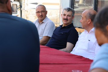 AK Parti Milletvekili Hüseyin Altınsoy Aksaray'da Esnafı Ziyaret Etti