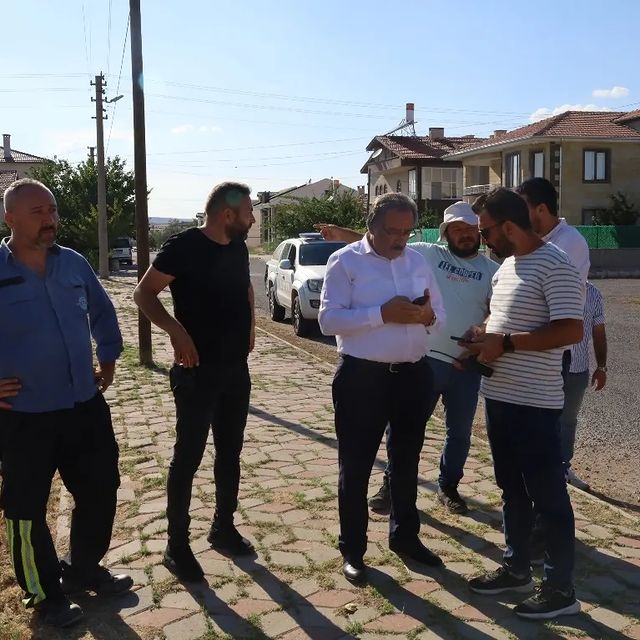 Avanos Belediye Başkanı Mustafa Kenan Sarıtaş, Yüksek Gerilim Hattının Kaldırılmasının Başladığını Duyurdu