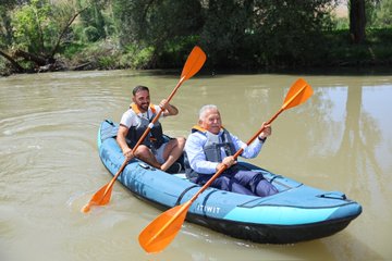 Kayseri'de Zamantı Nehri'nde Kano Yapmanın Keyfi