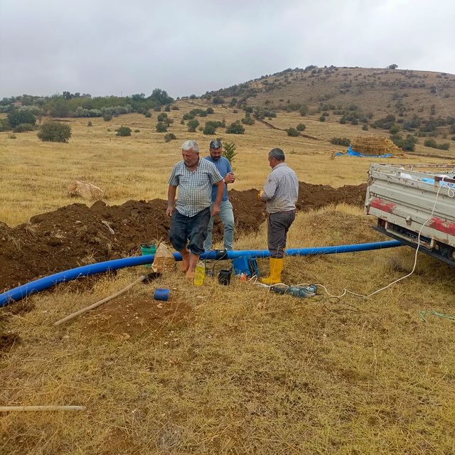 Gümüşkümbet Köyü Yeni İçme Suyuna Kavuştu