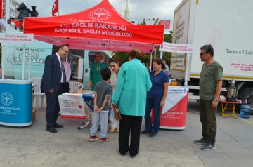 Kırşehir İl Sağlık Müdürlüğü, Halk Sağlığı Haftası Etkinlikleriyle Sağlık Bilincini Artırdı