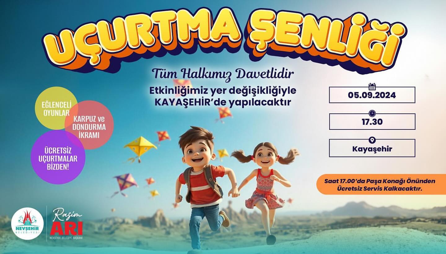 Uçurtma Şenliği Nevşehir'de!