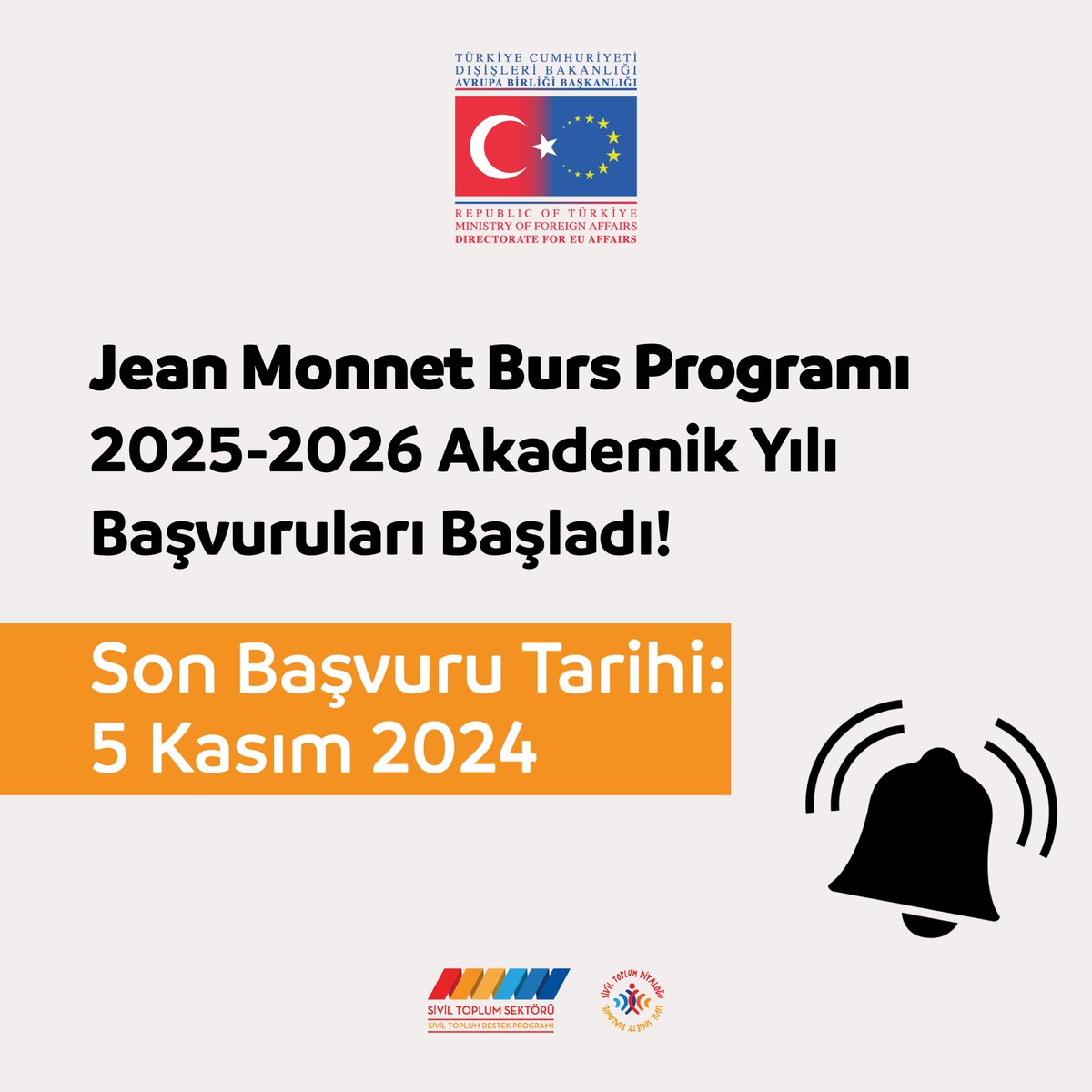 Jean Monnet Burs Programı Başvuruları Başladı