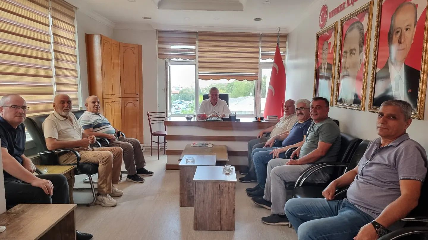 Aksaray'da MHP Milletvekili Ramazan Kaşlı Hemşehrileriyle Buluştu