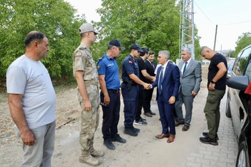 Vali Çelik, Ali Türker'in Ailesine Taziye Ziyaretinde Bulundu