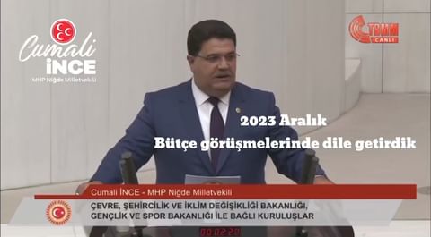 Cumali İnce, Niğde'nin Milletvekili Olarak Halkın Sesine Kulak Verecek