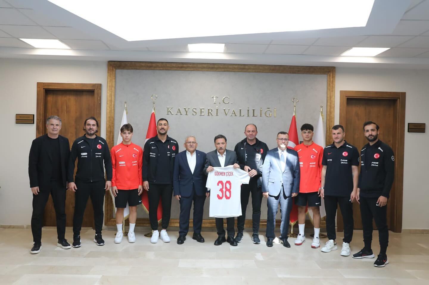 U16 Millî Takım, Kayseri'de Dörtlü Turnuvaya Hazırlanıyor