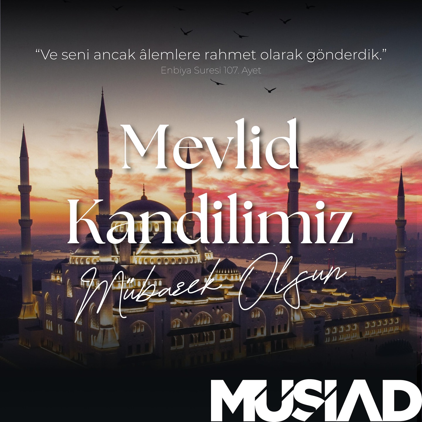 Kırşehir Müstakil Sanayici ve İşadamları Derneği Mevlid Kandilini Kutladı