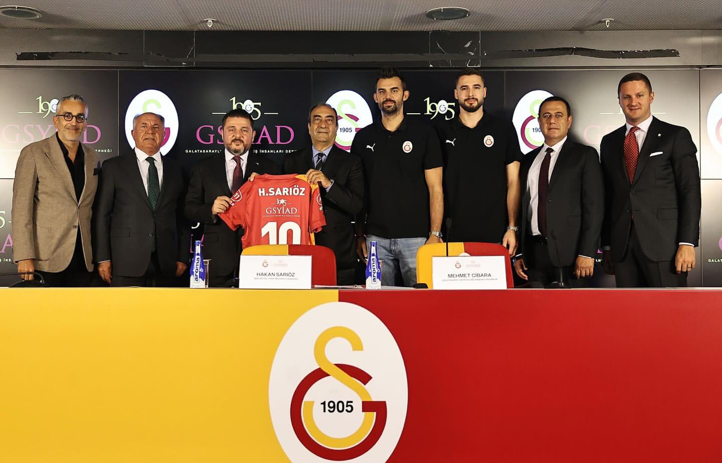 Galatasaray HDI Sigorta Erkek Voleybol Takımı, Yeni Bir Sponsorluk Anlaşması İmzaladı