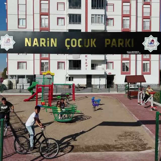 Aksaray'da Yeni Bir Çocuk Parkı Hizmete Açıldı