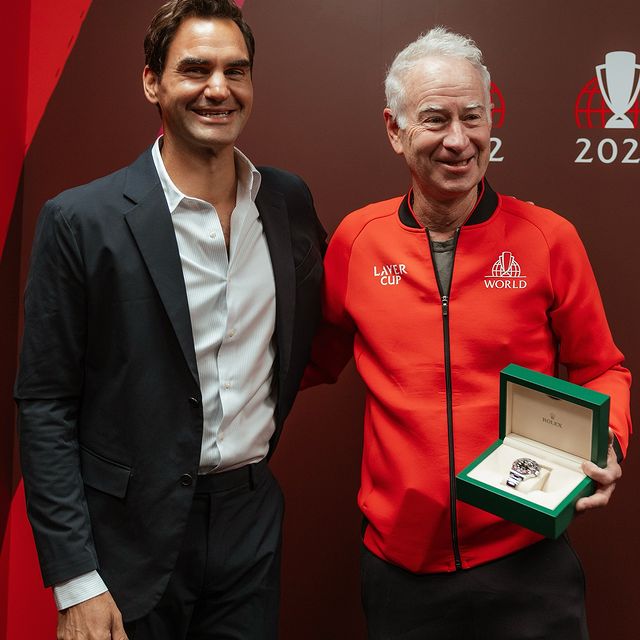 Roger Federer, Laver Cup Kaptanlarına Özel Tasarım Saatler Hediye Etti