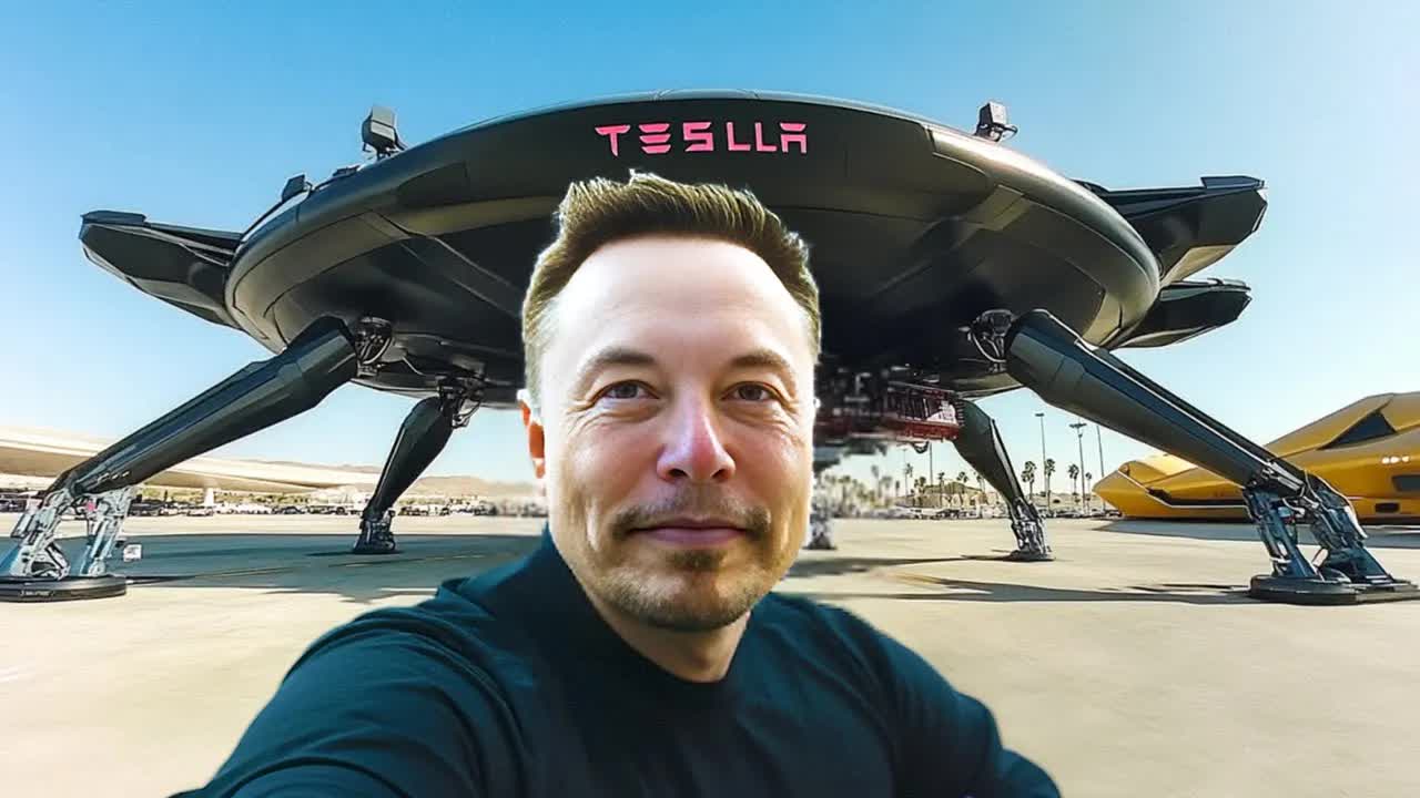 Elon Musk'tan Şaşırtıcı UFO Tarzı Avcı Uçağı Duyurusu