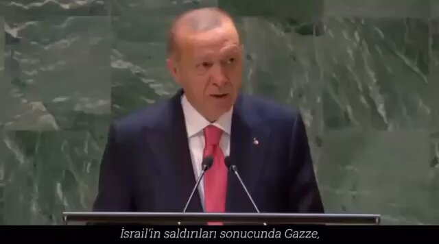 Cumhurbaşkanı Erdoğan'dan Gazze Açıklaması