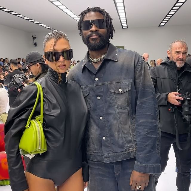 Damso ve Eva Queen, Acne Moda Şovu'nda