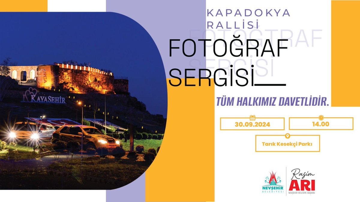 Kapadokya Rallisi Fotoğraf Sergisi Açılıyor