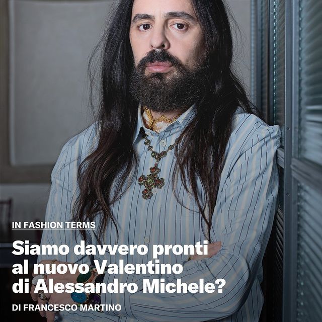 Alessandro Michele'nin Maison Valentino ile Debütü