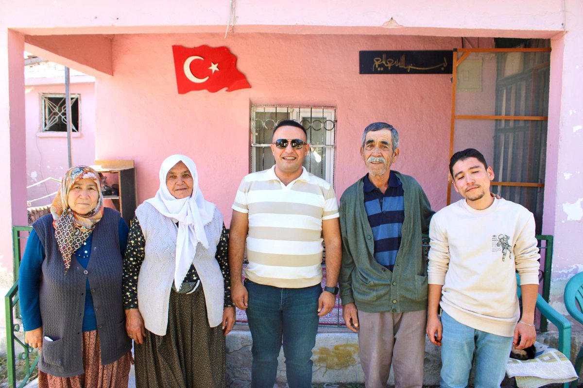 Kaymakam Abdullah Melikoğlu Hane Ziyaretinde Bulundu