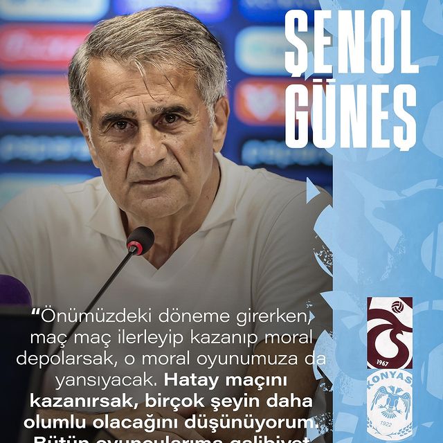 Şenol Güneş'in Maç Değerlendirmesi