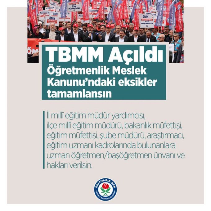 Meslek Kanunu İçin Talepler Hükümete İletildi