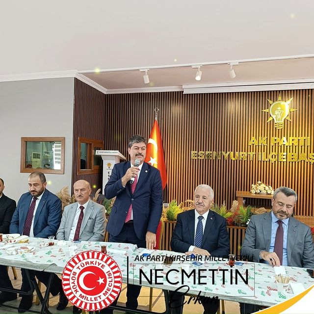 AK Parti Kırşehir Milletvekili Necmettin Erbakan Esenyurt'ta Program Düzenledi