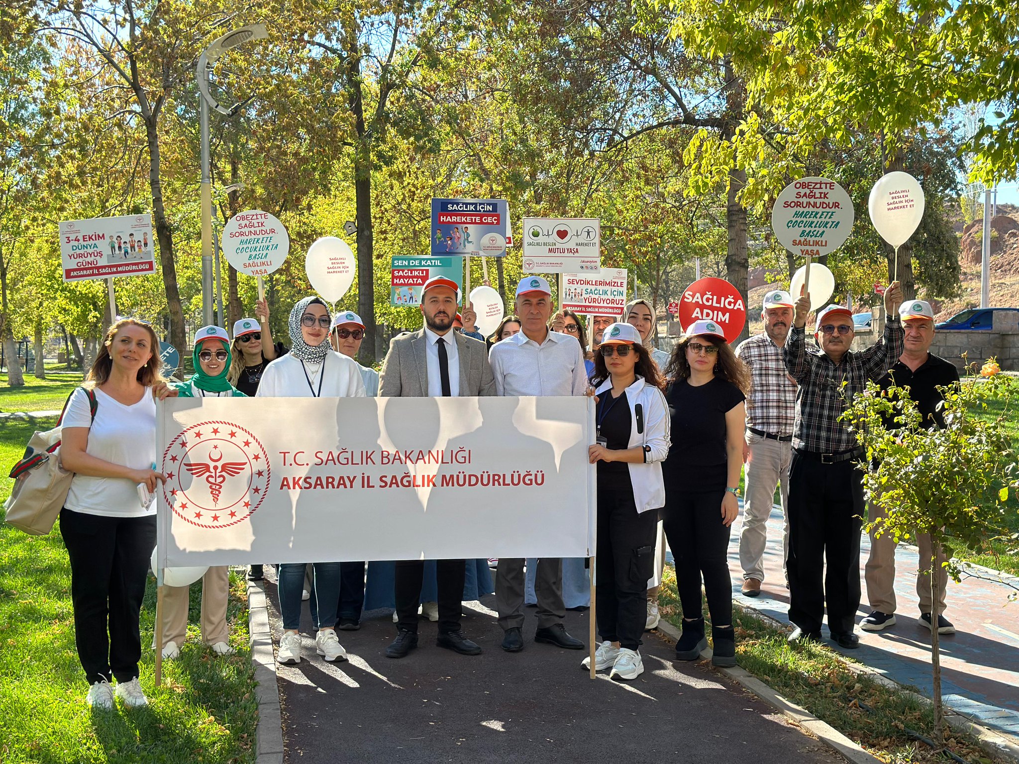 Dünya Yürüyüş Günü Aksaray'da Kutlandı