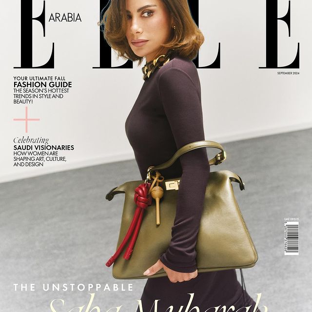 Elle Arabia Dergisi Saba Mubarak'ın Fendi İle Şıklığını Konu Alıyor