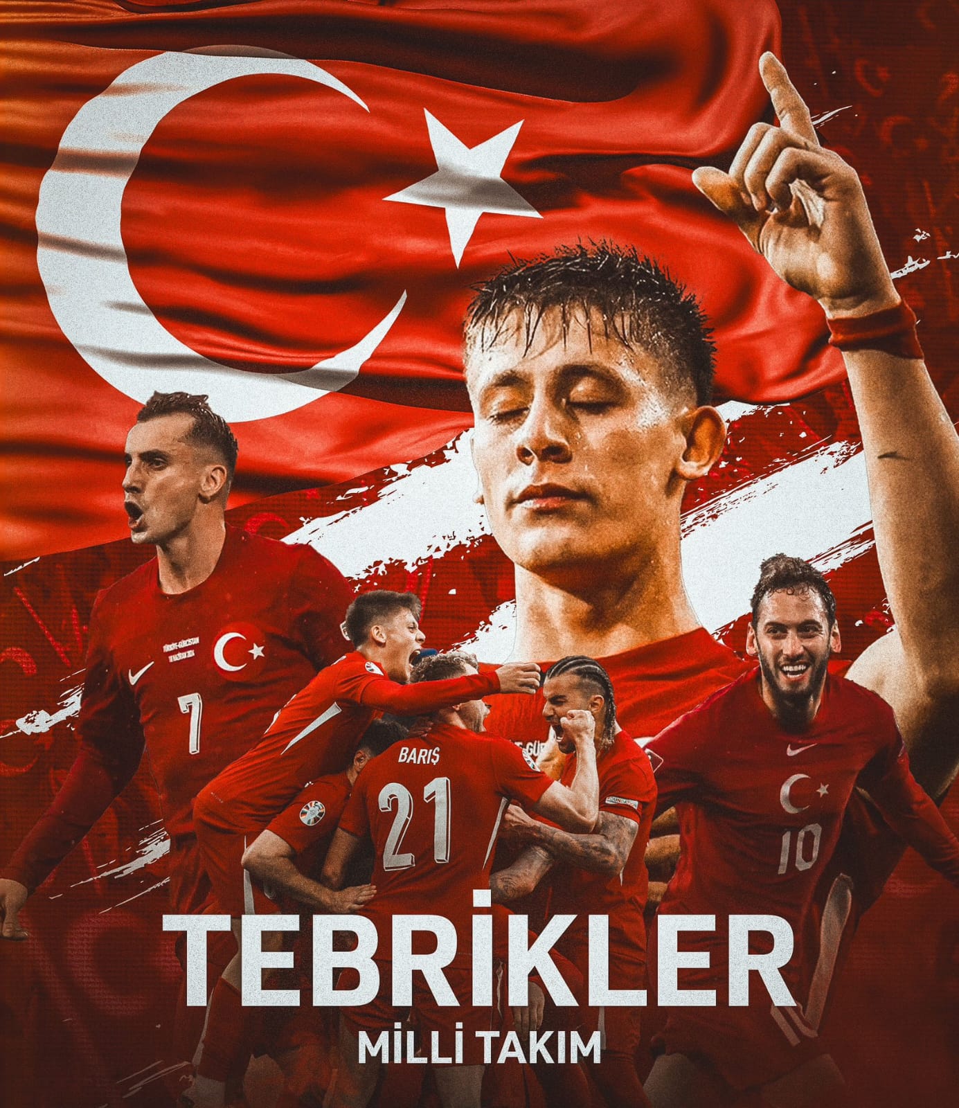 Türkiye Milli Futbol Takımı Karadağ'ı Mağlup Etti