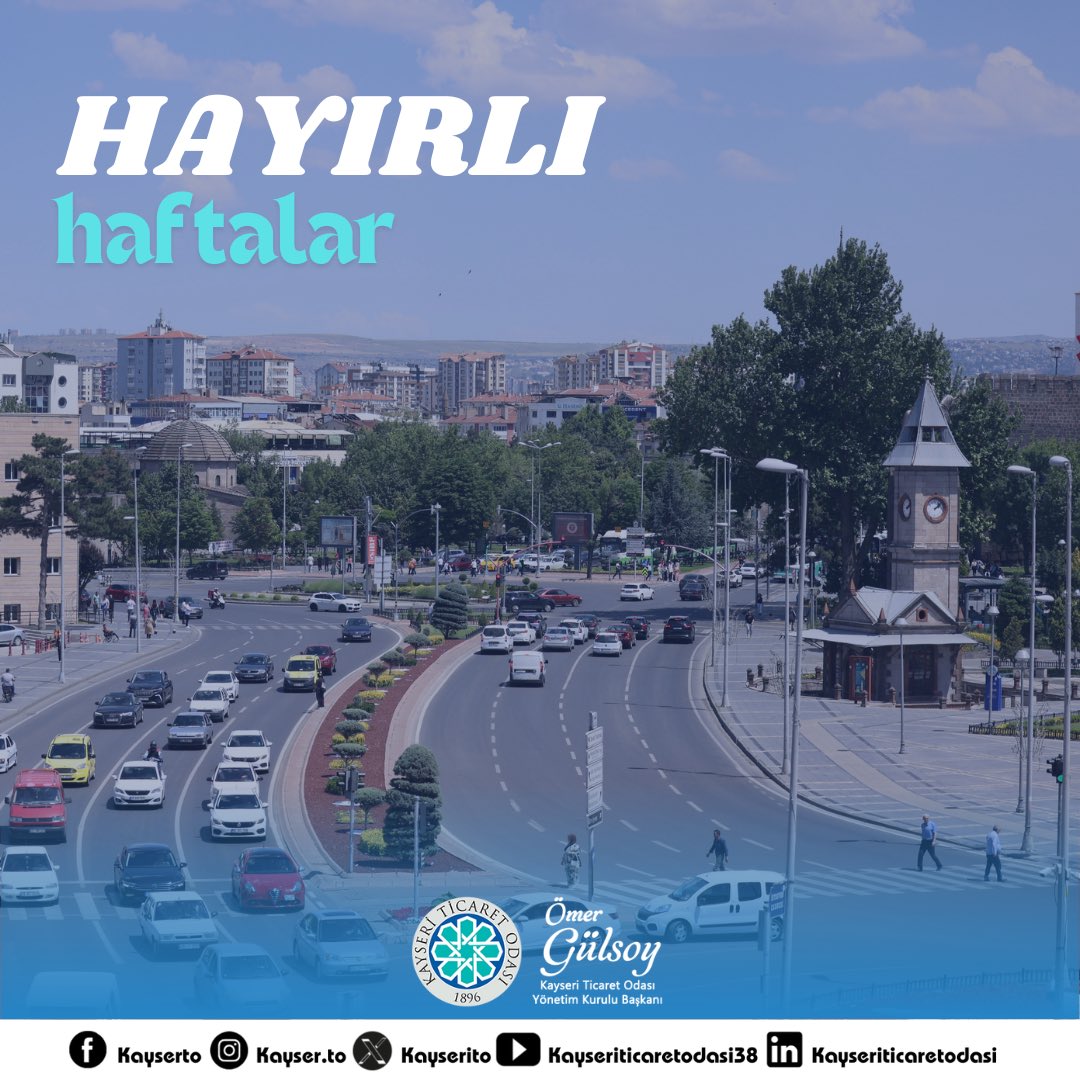 Kayseri'de Yeni Haftanın Coşkusu