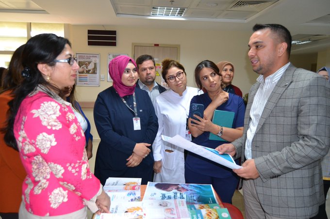 Niğde İl Sağlık Müdürü Dr. Öğr. Üyesi Doğan Bahadır İNAN Normal Doğum Eylem Planı Standını Ziyaret Etti