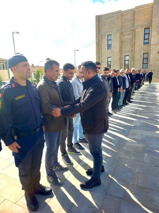 Kaymakam Abdullah Melikoğlu'na Uğurlama Töreni