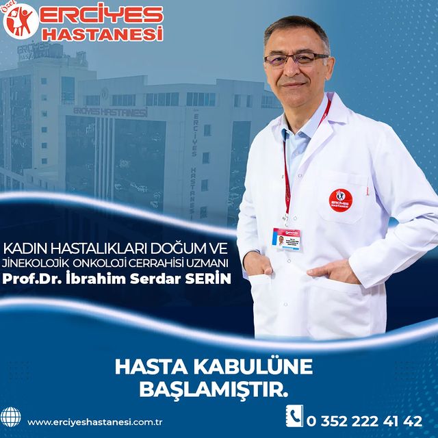 Kadın Hastalıkları ve Doğum Uzmanı Prof. Dr. İbrahim Serdar Serin Hasta Kabulüne Başladı