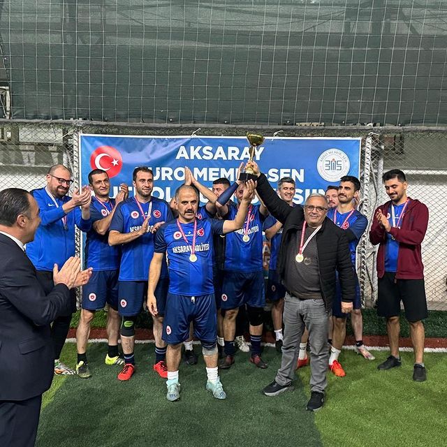 Aksaray Adliyesi Futbol Takımı Şampiyon Oldu