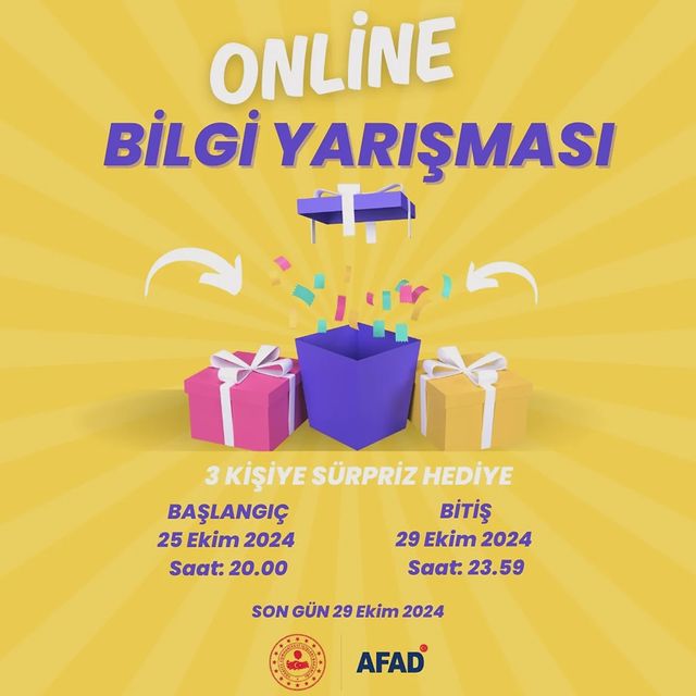 Kırşehir Afad, Vatandaşlara Yarışmalarla Ödül Kazandırıyor